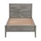 Alaterre Furniture Windsor 3-Piece Set with Panel Twin Bed and 2 Nightstands, Gray ANWI1132R4 - alternate 5